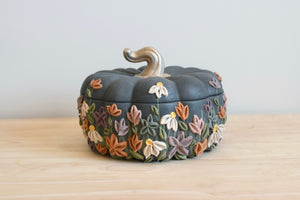 SOLD OUT - Wildflower Large Pumpkin Container II