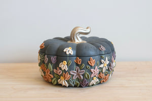 SOLD OUT - Wildflower Large Pumpkin Container II