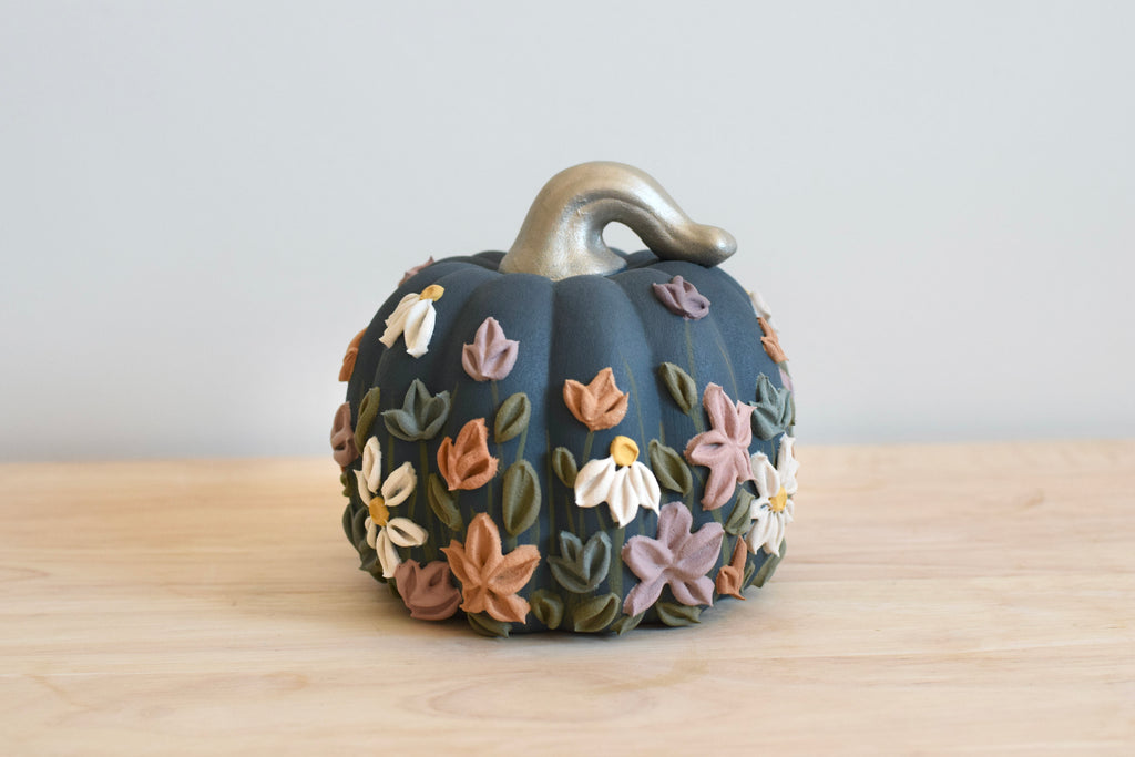 SOLD OUT - Wildflower Round Pumpkin III