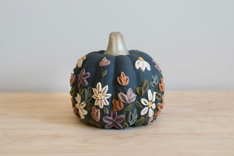 SOLD OUT - Wildflower Round Pumpkin III