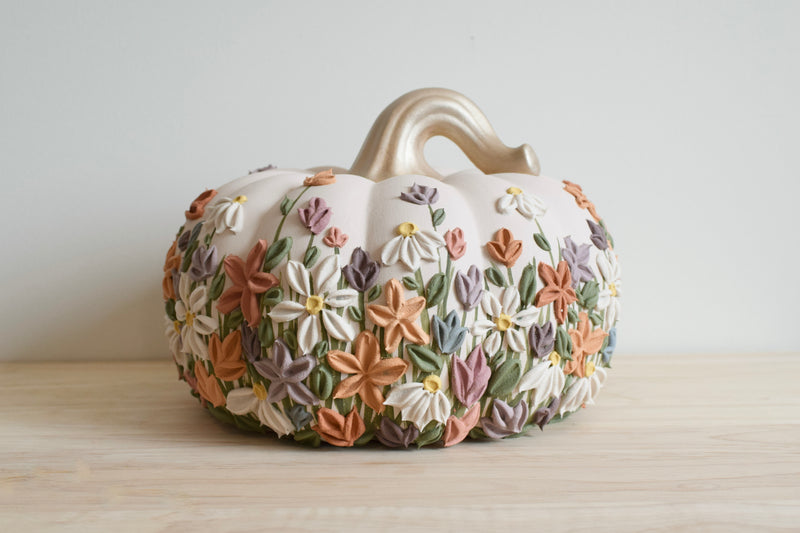 SOLD OUT - Wildflower Large Pumpkin I