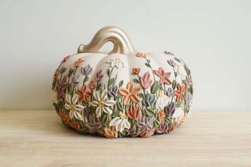 SOLD OUT - Wildflower Large Pumpkin I