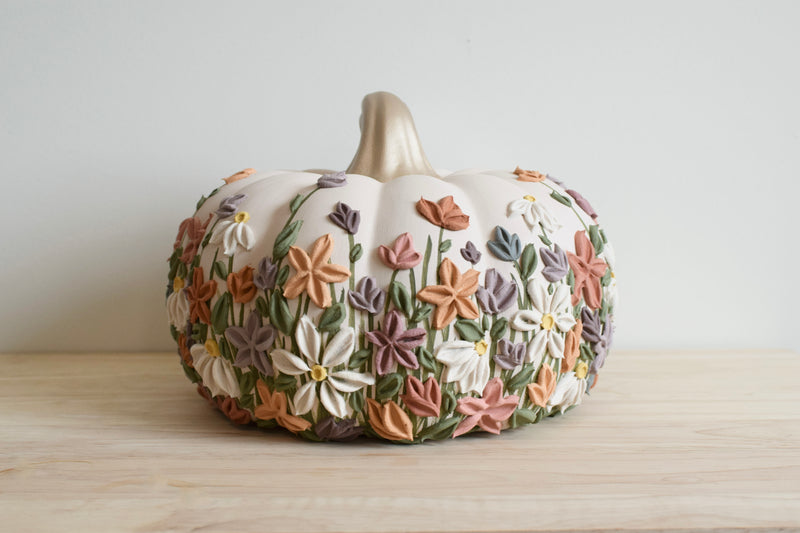 SOLD OUT - Wildflower Large Pumpkin I