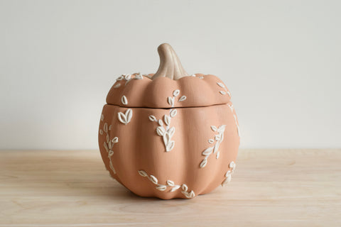 SOLD OUT - Wildflower Pumpkin Container II