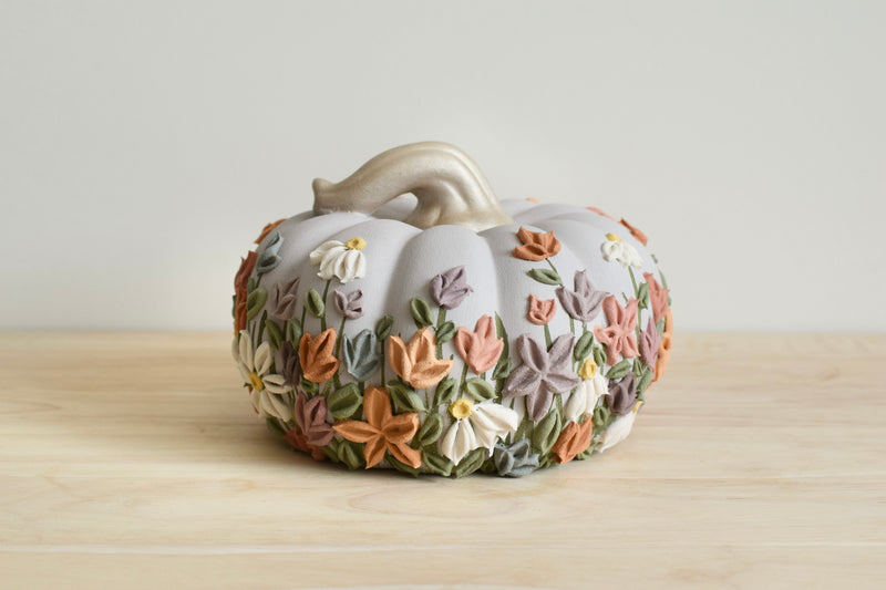 SOLD OUT - Wildflower Wide Pumpkin I