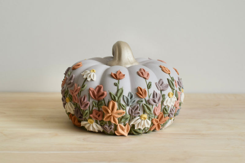 SOLD OUT - Wildflower Wide Pumpkin I