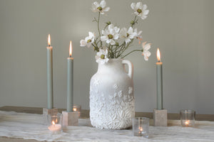 SOLD OUT - Lucy White Wildflower Vase - Large