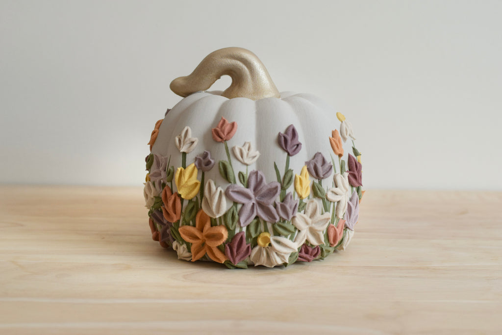 SOLD OUT - Wildflower Round Pumpkin I