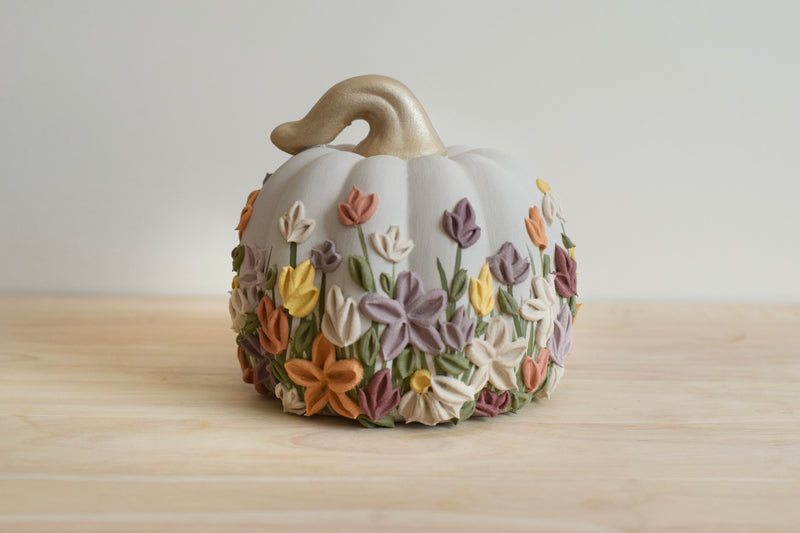 SOLD OUT - Wildflower Round Pumpkin I