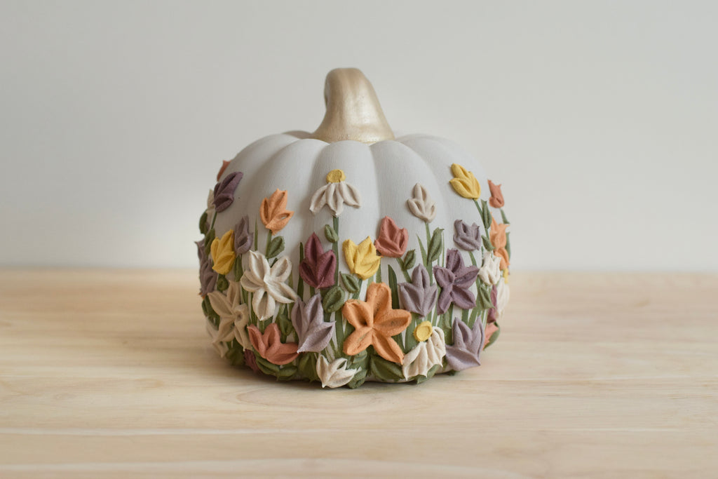 SOLD OUT - Wildflower Round Pumpkin I