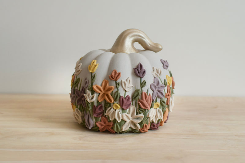 SOLD OUT - Wildflower Round Pumpkin I