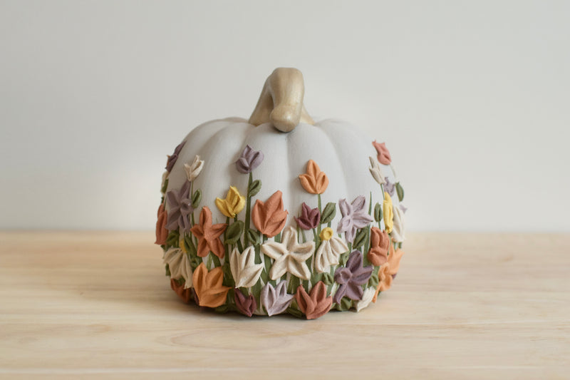 SOLD OUT - Wildflower Round Pumpkin I