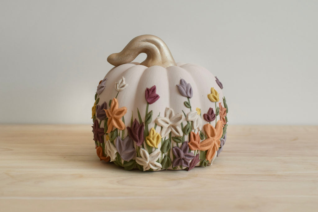 SOLD OUT - Wildflower Round Pumpkin II