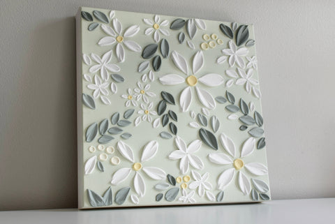 SOLD - Stone 12" x 12"