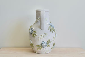 SOLD OUT - Blue Dahlia Vase - Tall