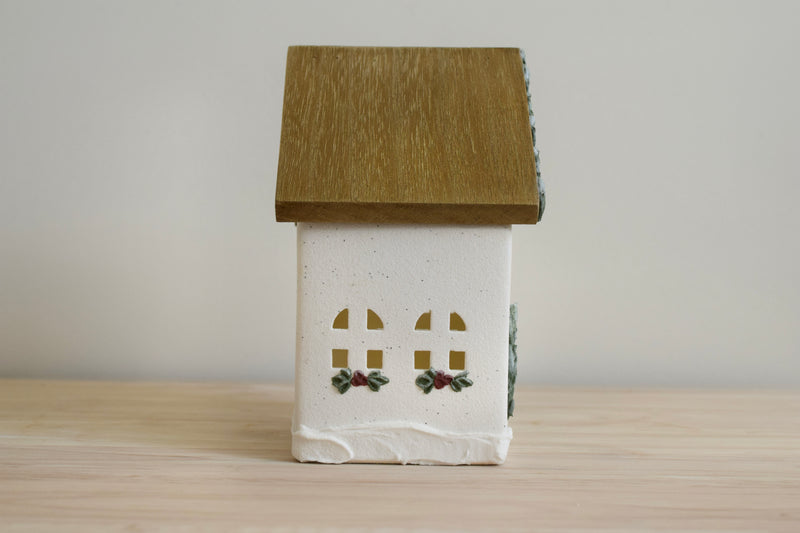 Ceramic Holiday Light Up House