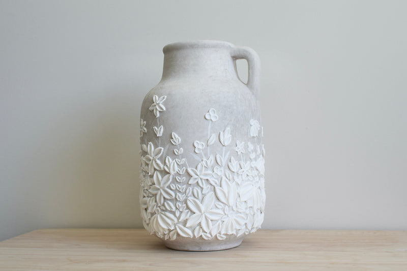 SOLD OUT - Lucy White Wildflower Vase - Large