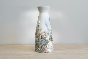 SOLD OUT - Pastel Lucy Wildflower Ceramic Bud Vase - Tall