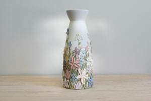 SOLD OUT - Pastel Lucy Wildflower Ceramic Bud Vase - Tall