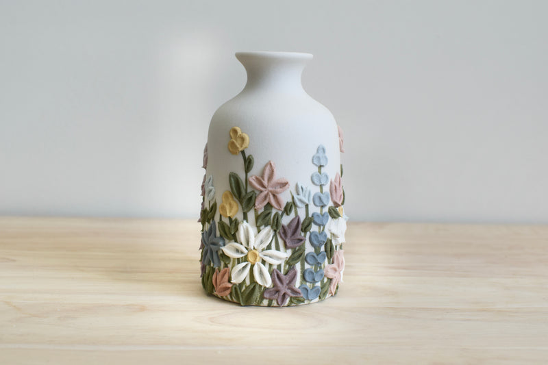 SOLD OUT - Lucy Wildflower II Ceramic Bud Vase - Medium