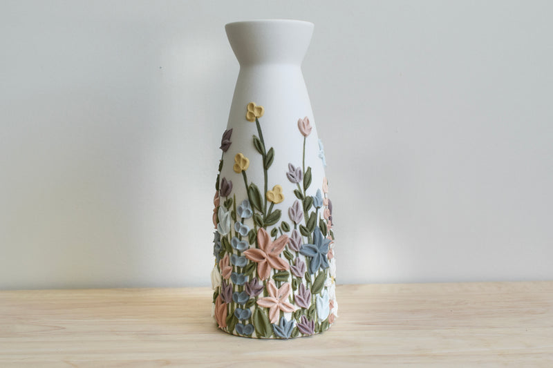 SOLD OUT - Lucy Wildflower III Ceramic Bud Vase - Tall