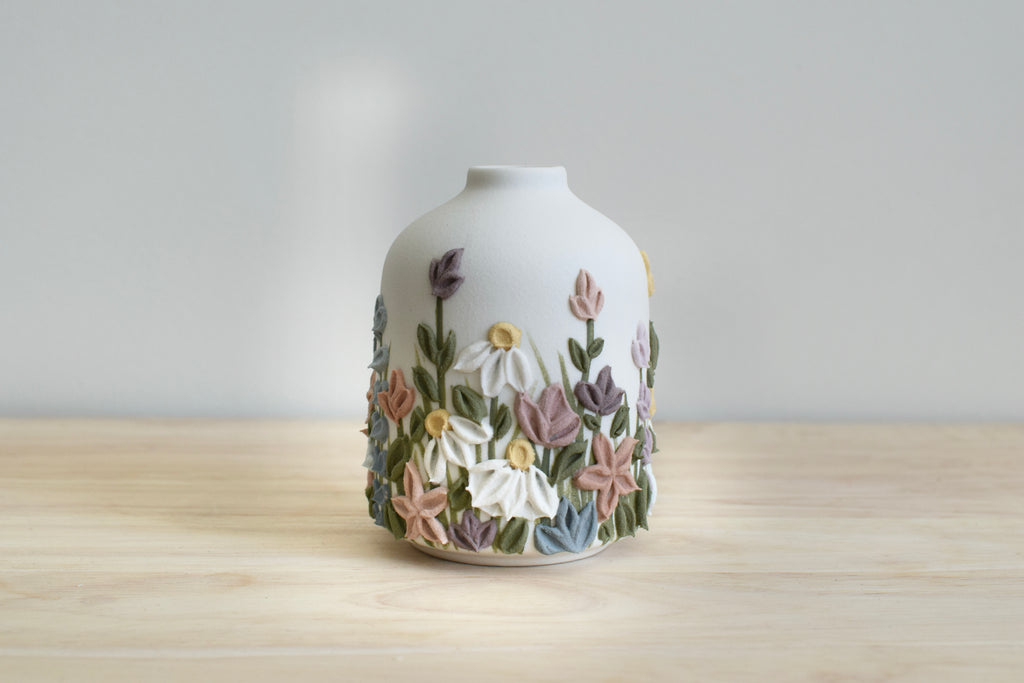 SOLD OUT - Lucy Wildflower IV Ceramic Bud Vase - Small