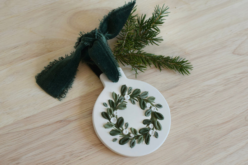 Icy Juniper Wreath