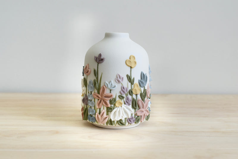 SOLD OUT - Lucy Wildflower IV Ceramic Bud Vase - Small