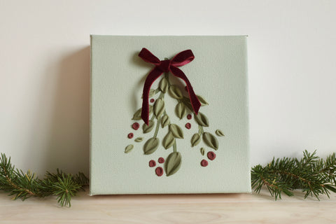 2024 Plaid Holly Ornament