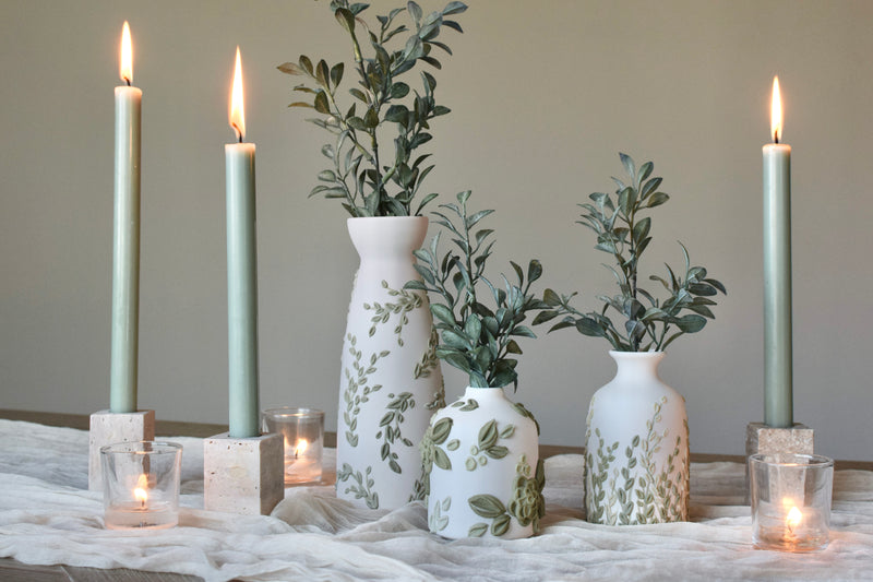 SOLD OUT - Ivy Ceramic Bud Vase - Tall