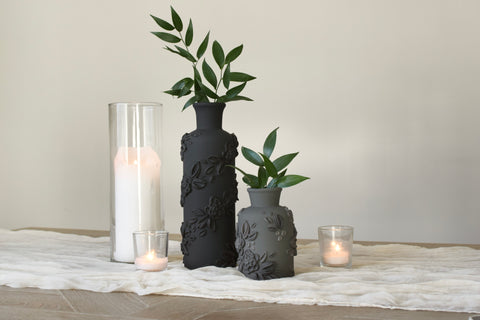 SOLD OUT - White Rose Ceramic Bud Vase - Small