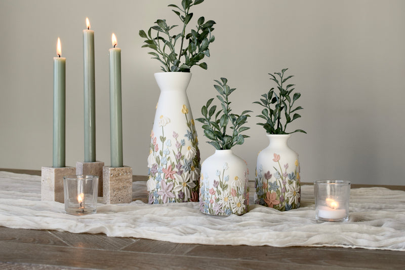 SOLD OUT - Lucy Wildflower Ceramic Bud Vase - Small