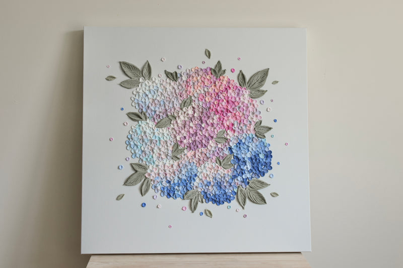 Hydrangea XII - 24" x 24"