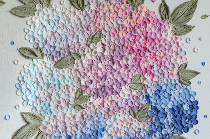 Hydrangea XII - 24" x 24"