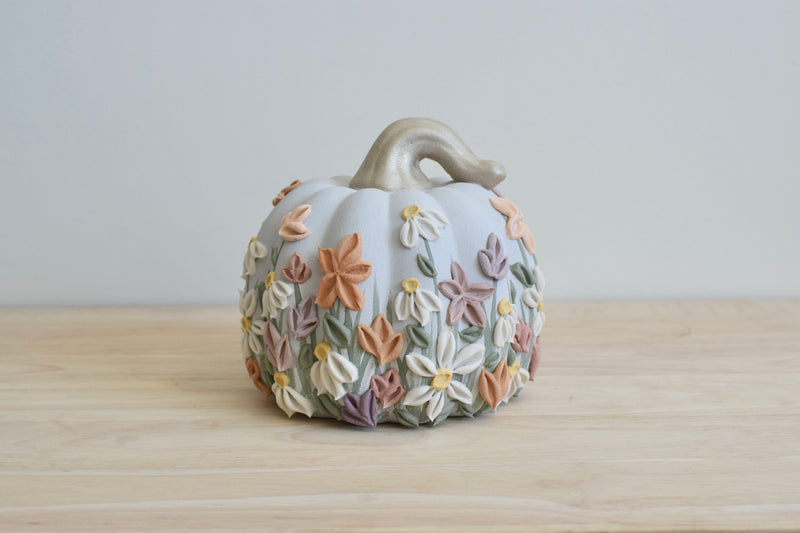 SOLD OUT - Wildflower Round Pumpkin V