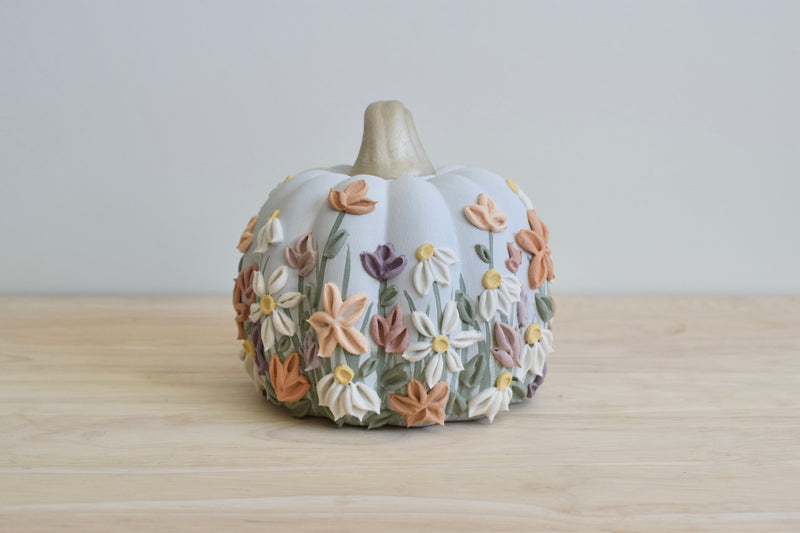 SOLD OUT - Wildflower Round Pumpkin V