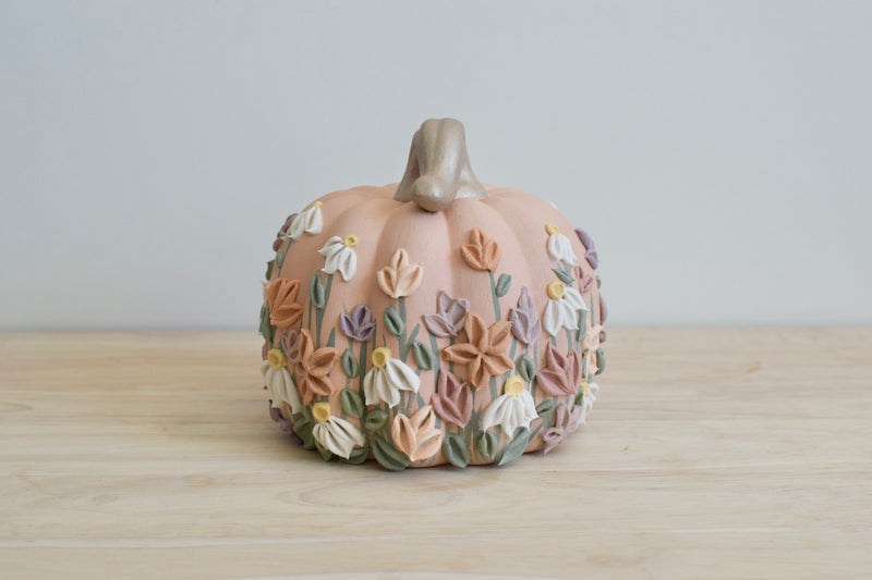 SOLD OUT - Wildflower Round Pumpkin IV