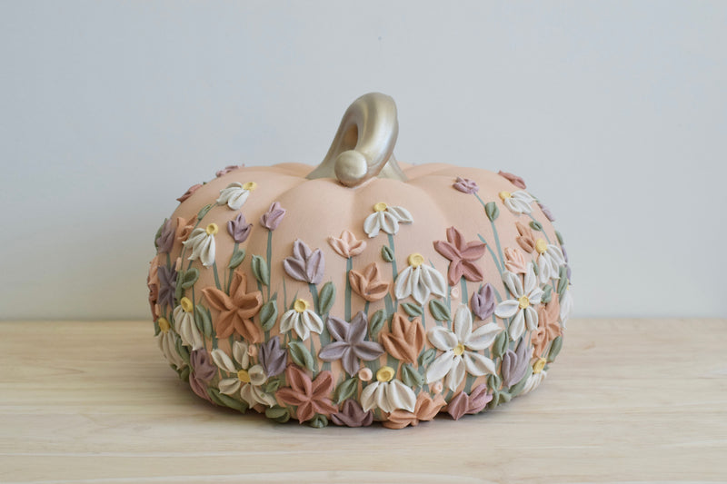 SOLD OUT - Wildflower Large Pumpkin III
