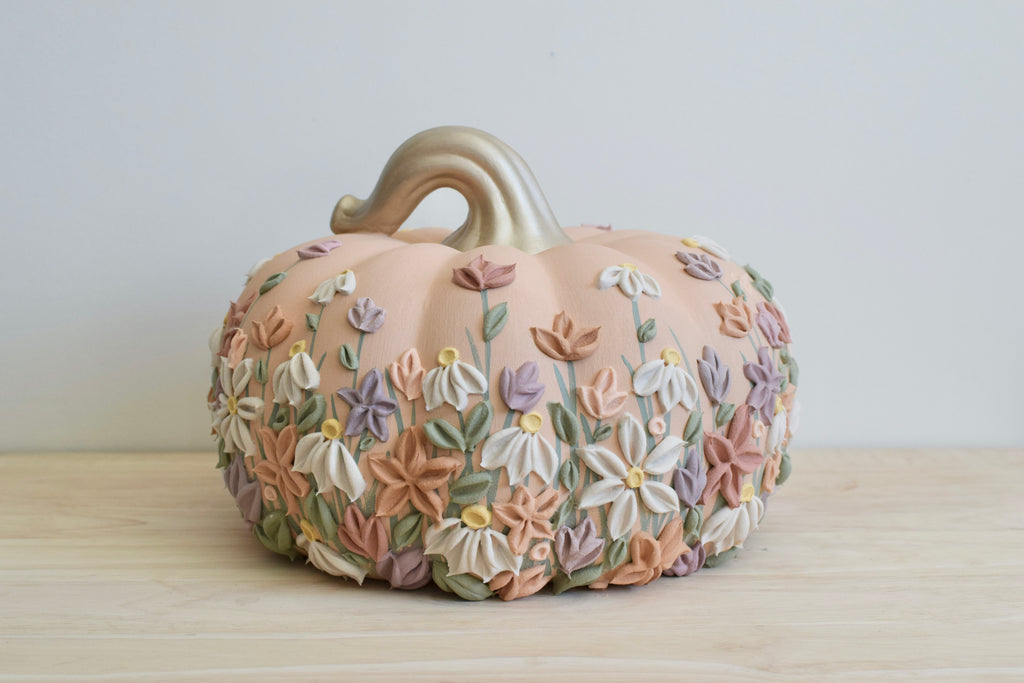 SOLD OUT - Wildflower Large Pumpkin III