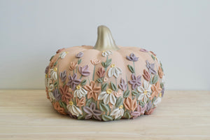 SOLD OUT - Wildflower Large Pumpkin III