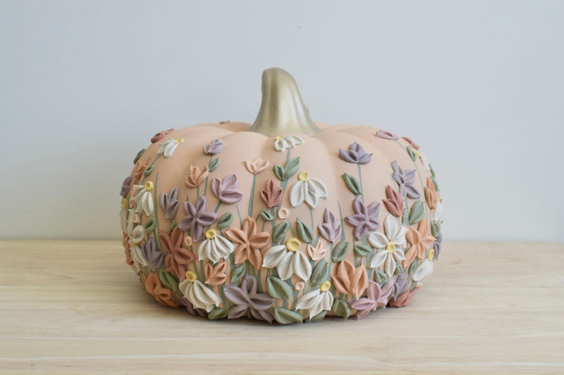 SOLD OUT - Wildflower Large Pumpkin III