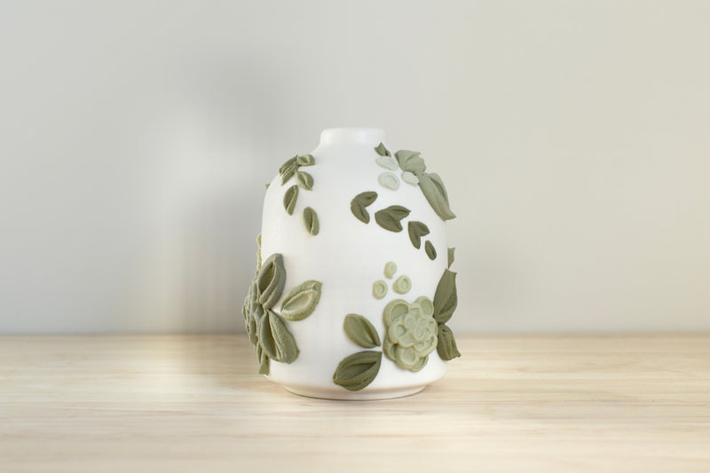 SOLD OUT - Ivy Ceramic Bud Vase - Small