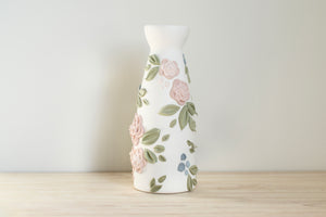 SOLD OUT - Garden Rose Ceramic Bud Vase - Tall