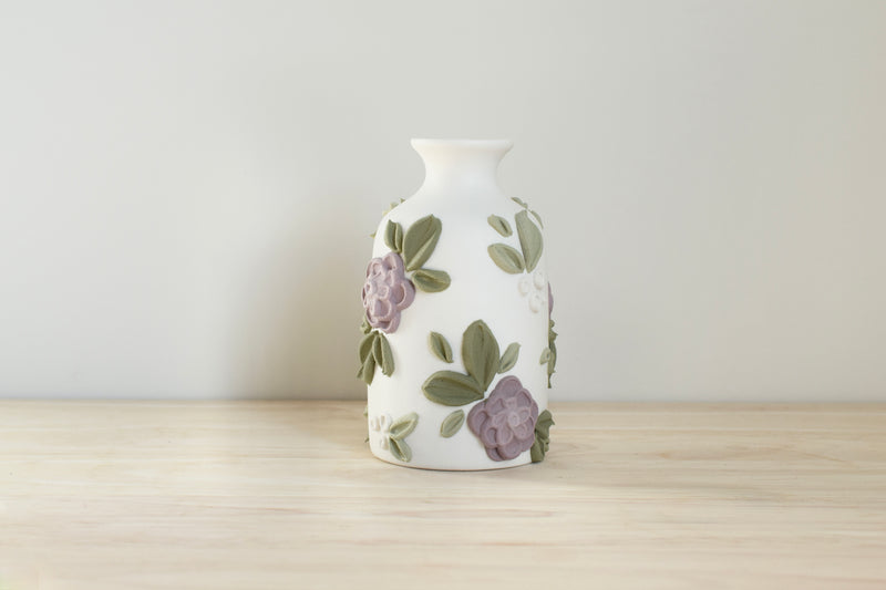 SOLD OUT - Garden Rose Ceramic Bud Vase - Medium