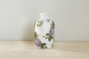 SOLD OUT - Garden Rose Ceramic Bud Vase - Medium