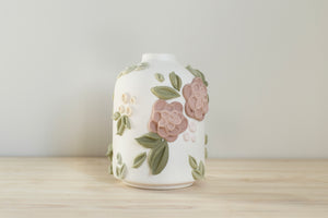 SOLD OUT - Garden Rose Ceramic Bud Vase - Small