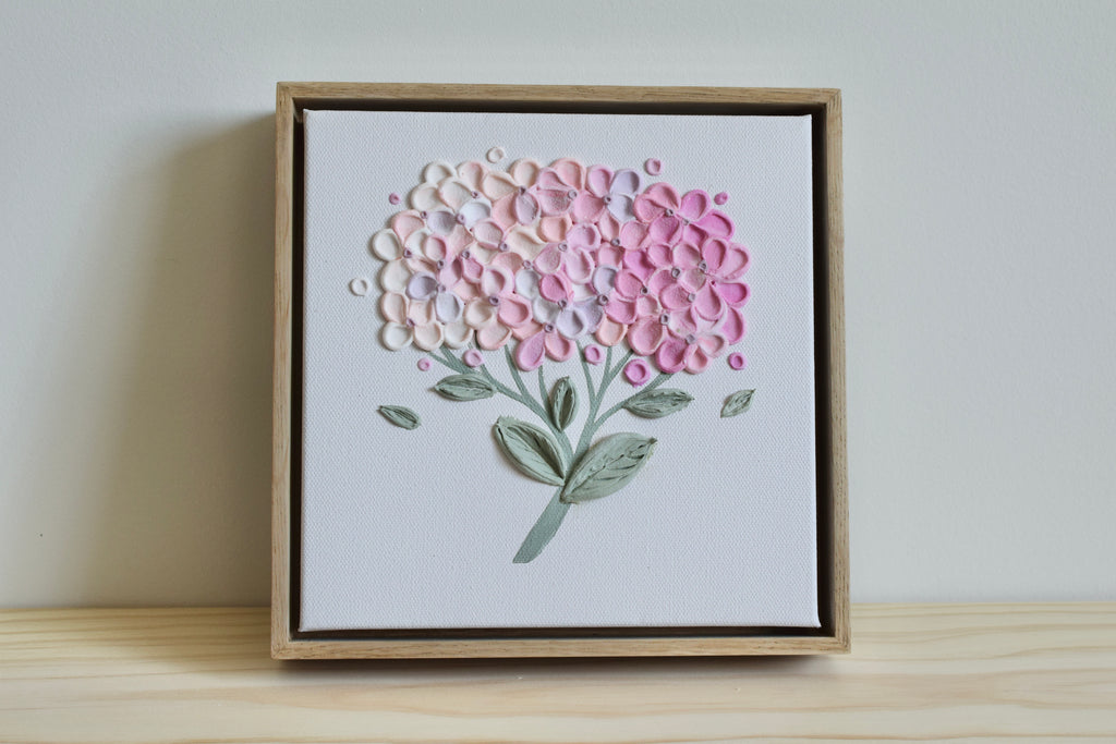 SOLD - Hydrangea XV - 8" x 8"