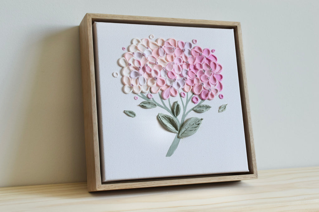 SOLD - Hydrangea XV - 8" x 8"