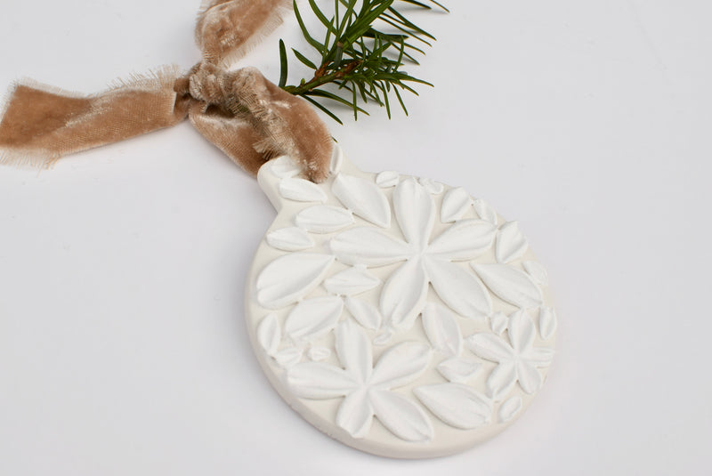 Classic Winter Wonderland Ceramic Ornament