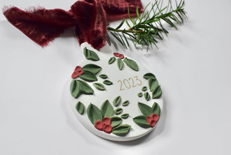 2023 Holiday Ceramic Ornament